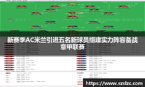 新赛季AC米兰引进五名新球员组建实力阵容备战意甲联赛
