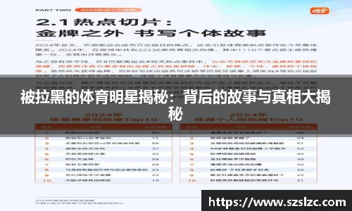 被拉黑的体育明星揭秘：背后的故事与真相大揭秘