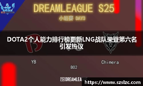 DOTA2个人能力排行榜更新LNG战队荣登第六名引发热议